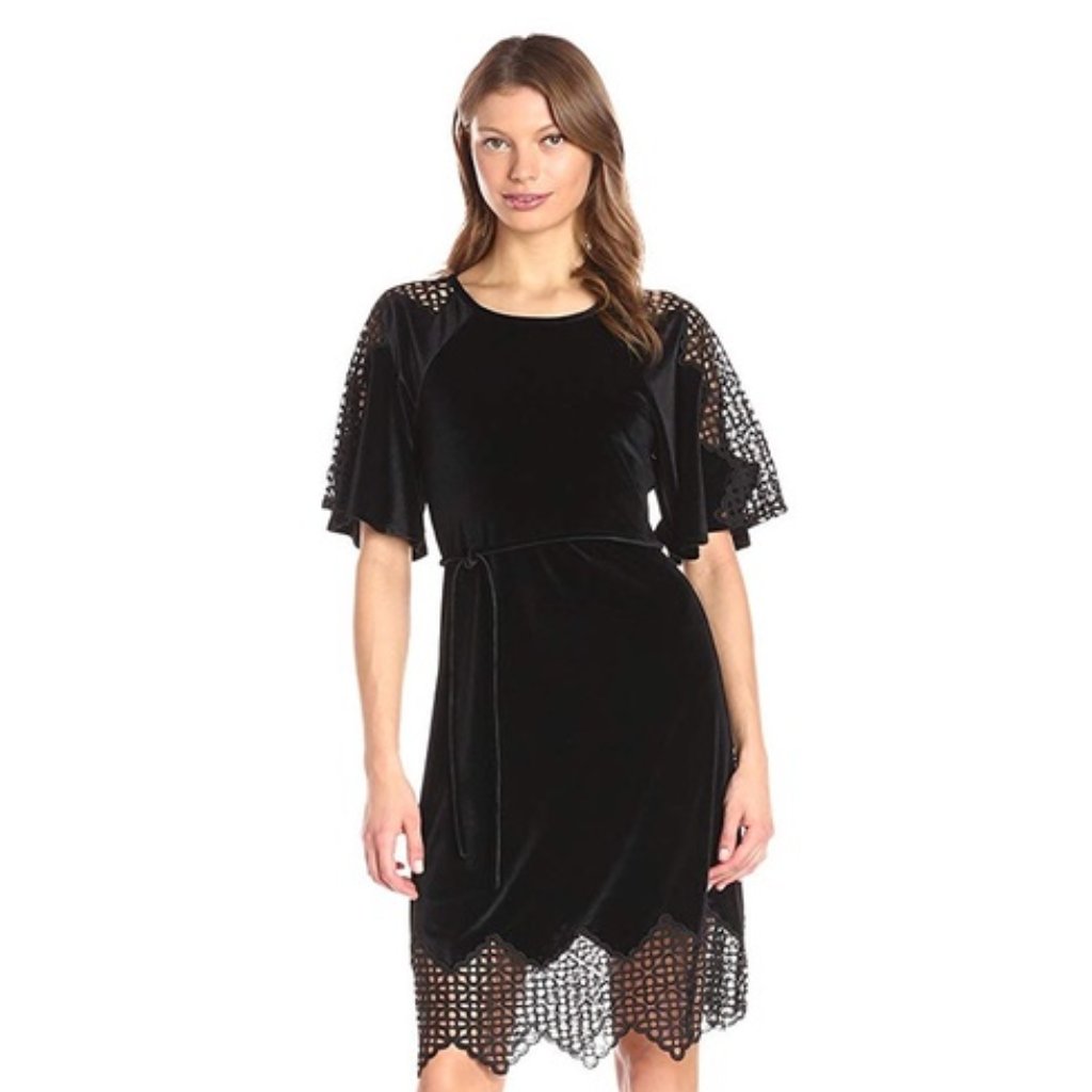 Yoana Baraschi Women's Velvet Undergroud Mini Dress